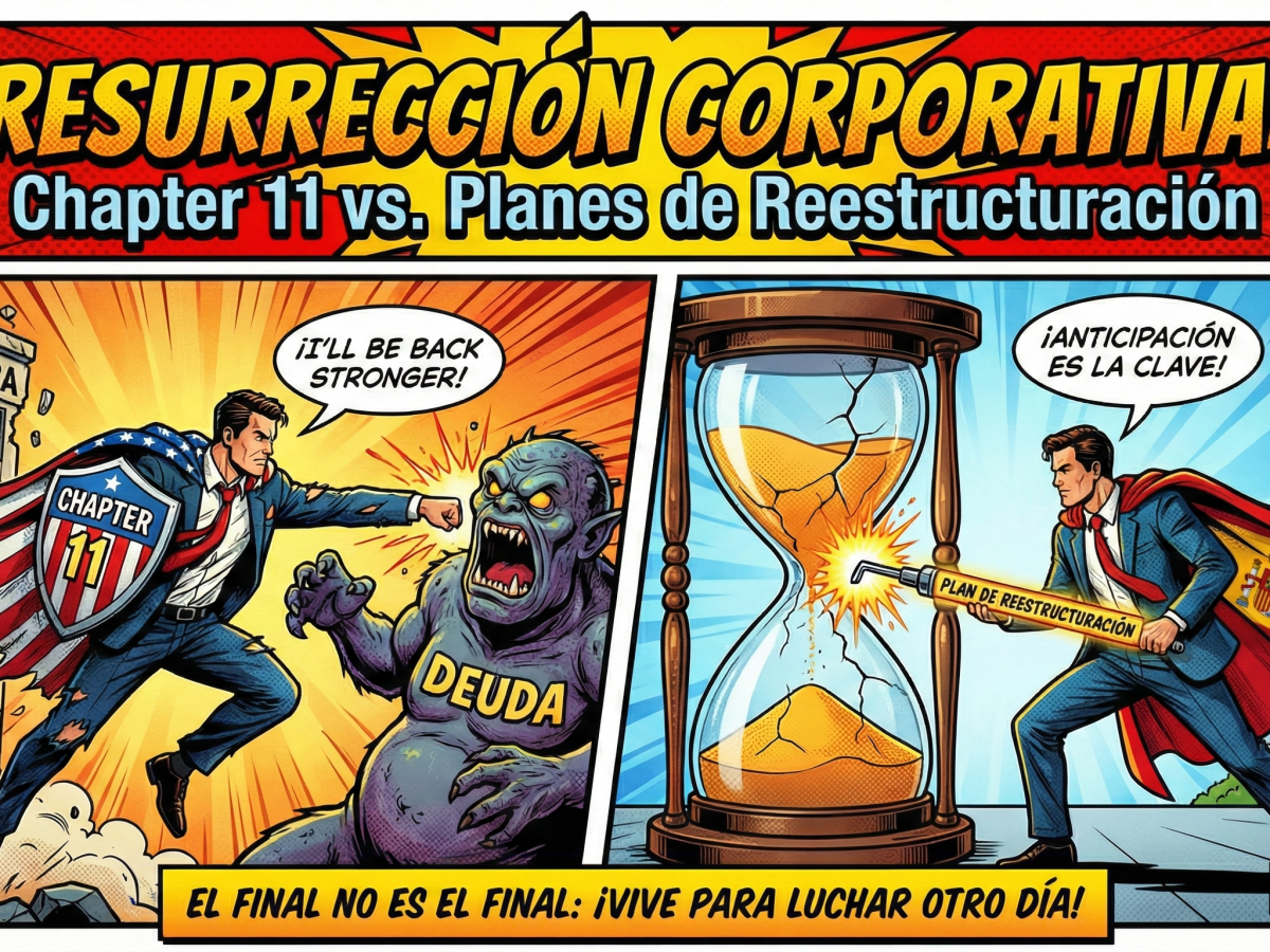(115) Resurrección corporativa: el «Chapter 11» americano frente a la nueva era de la reestructuración en&nbsp;España