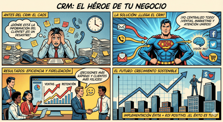 (100) La importancia capital del CRM en la estrategia comercial de la empresa&nbsp;moderna