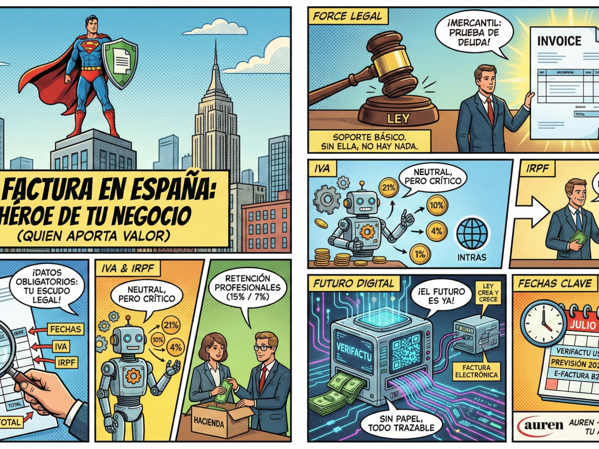 (114) La Factura en España: manual de supervivencia legal, fiscal y&nbsp;digital