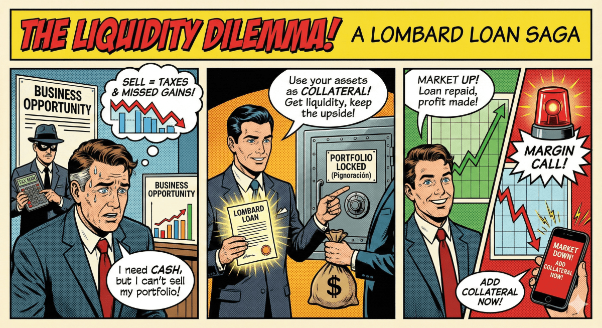 (107) El Préstamo Lombardo: cómo obtener liquidez sin sacrificar tu estrategia de&nbsp;inversión
