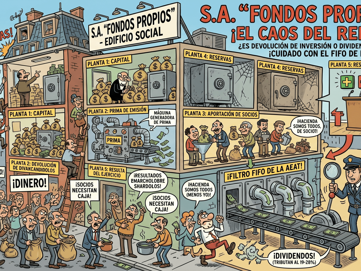 (130) El laberinto fiscal de la prima de emisión y las aportaciones de socios, buscando la optimización de la&nbsp;liquidez