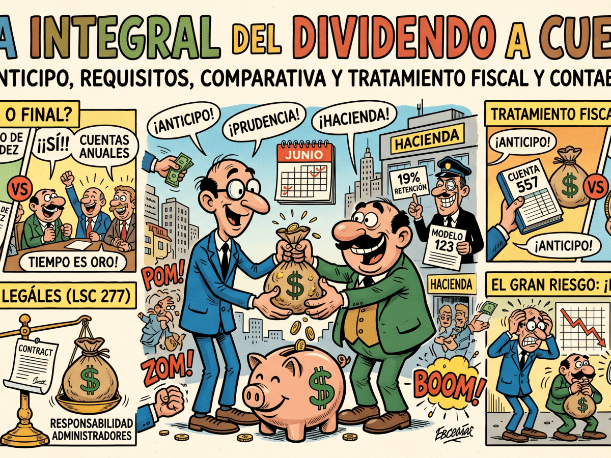 (128) El Dividendo a Cuenta: Guía  para la Gestión Financiera y&nbsp;Societaria