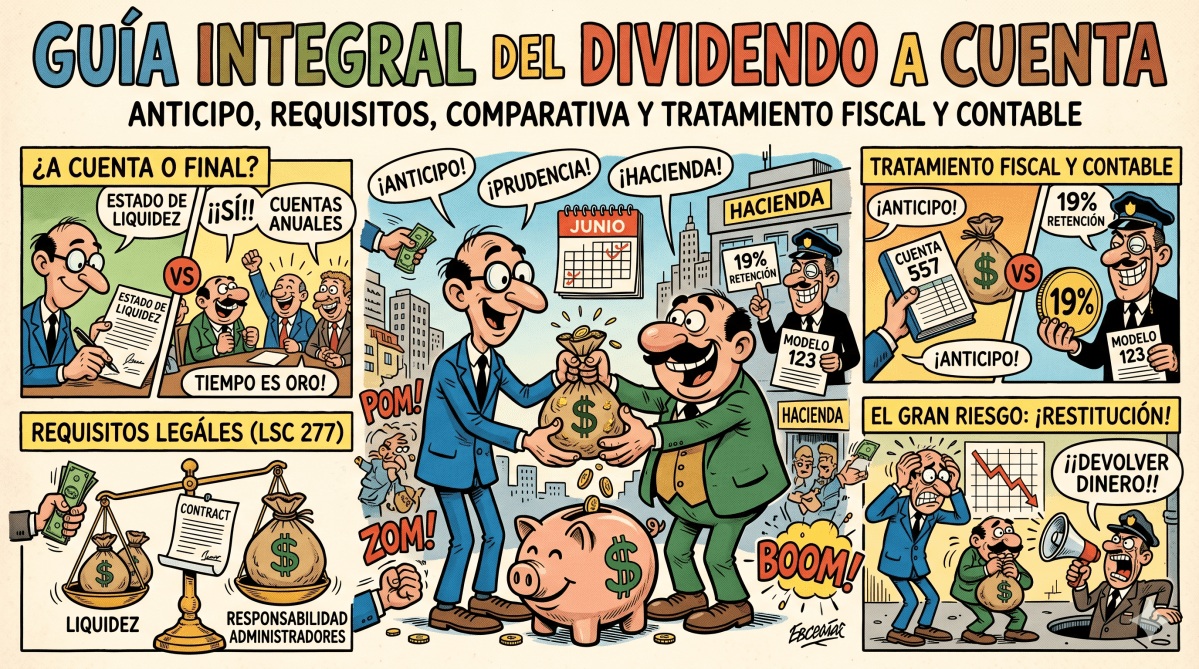 (128) El Dividendo a Cuenta: Guía  para la Gestión Financiera y&nbsp;Societaria