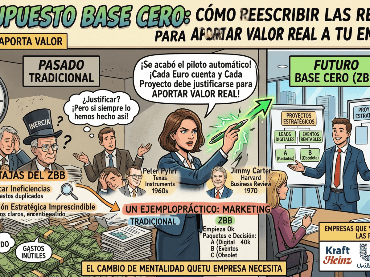 (121) Presupuesto Base Cero: cómo reescribir las reglas para aportar valor real a tu&nbsp;empresa