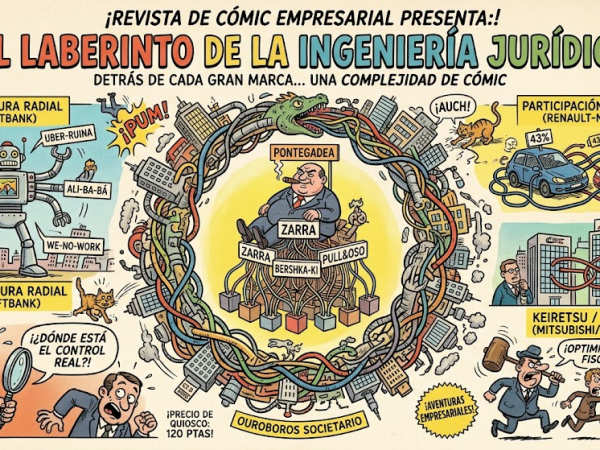 (126) Arquitectura del control: el laberinto de las estructuras societarias&nbsp;complejas