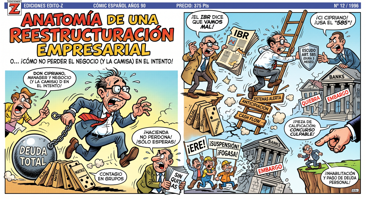 (133) Reestructuración empresarial: claves para la&nbsp;supervivencia