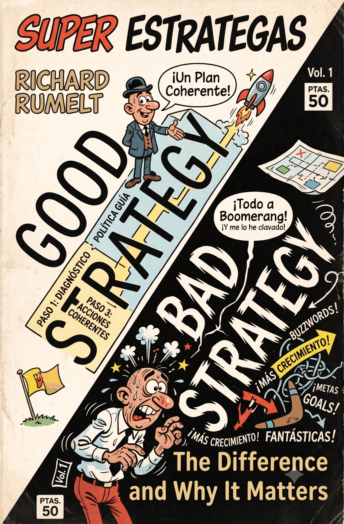 (134) Good Strategy Bad Strategy: el espejismo de la estrategia y por qué los objetivos no&nbsp;bastan
