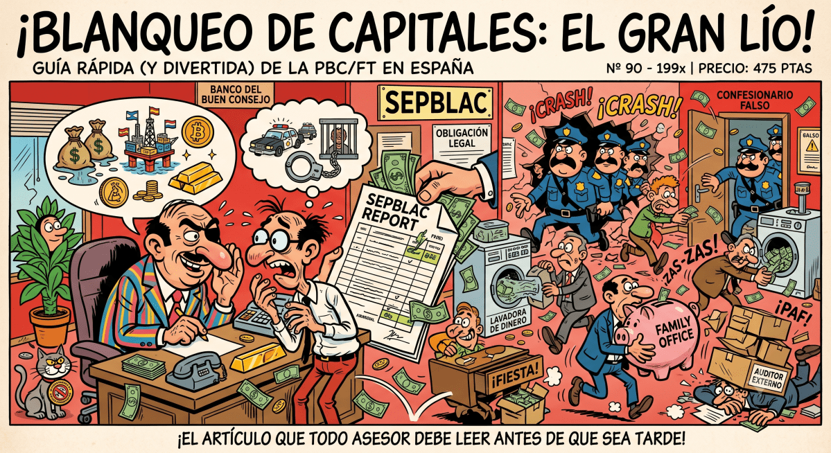 (135) Blanqueo de capitales: por qué su asesor está obligado a delatarle (y a no&nbsp;decírselo)