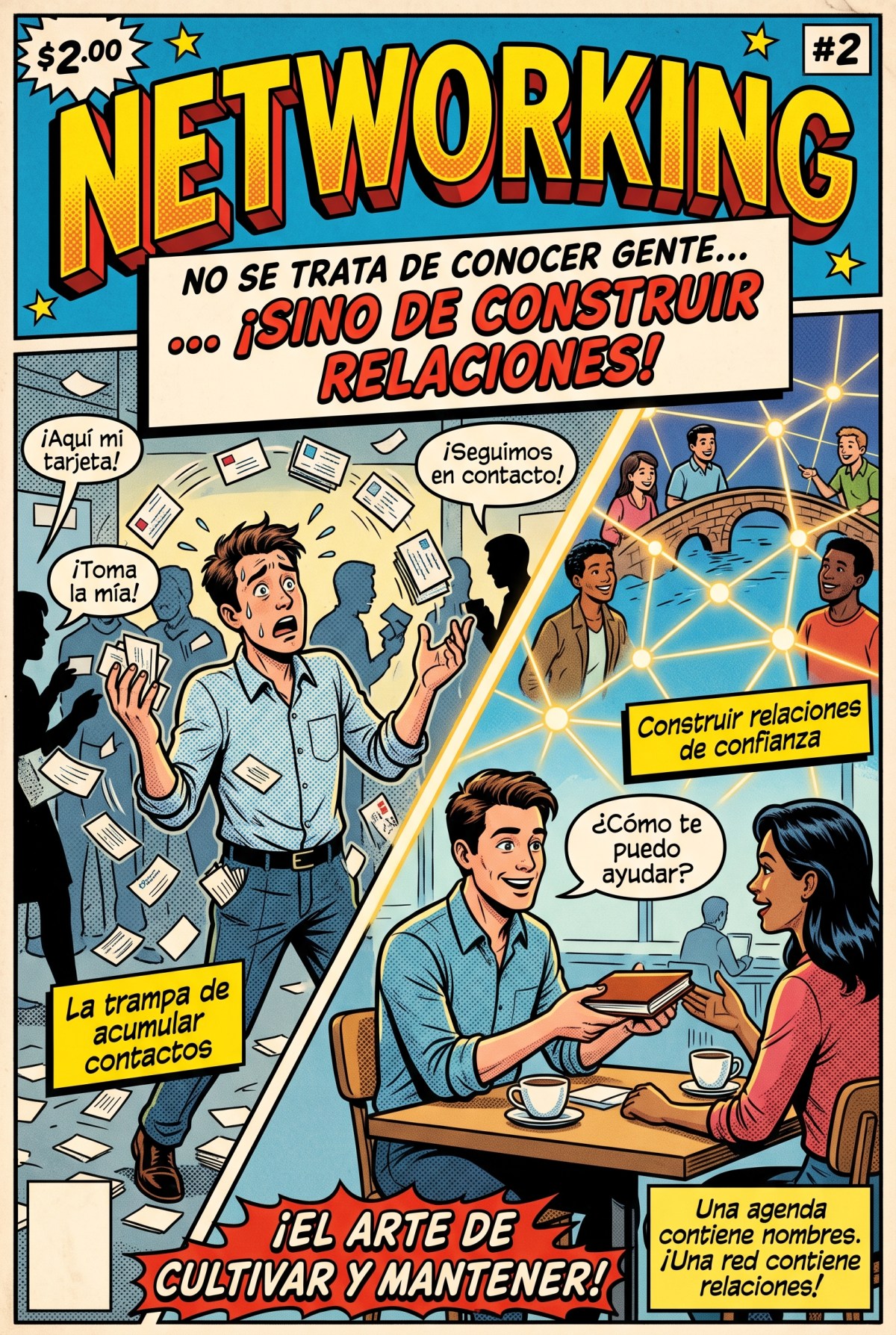 Networking: no se trata de conocer gente, sino de construir&nbsp;relaciones